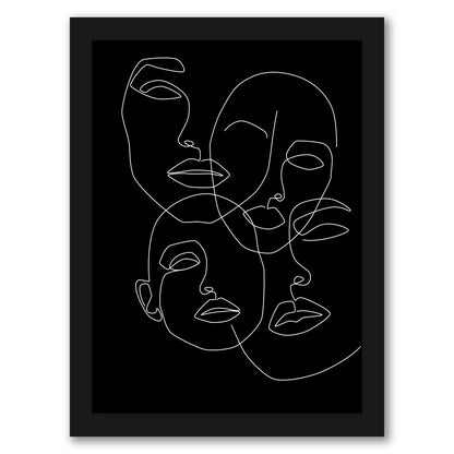 In The Dark by Explicit Design - Framed Print