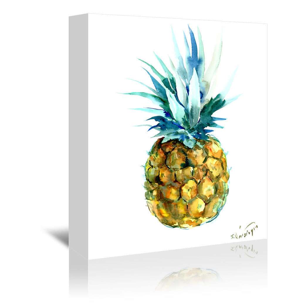 Pineapple by Suren Nersisyan Art Wrapped Canvas - Wrapped Canvas - Americanflat
