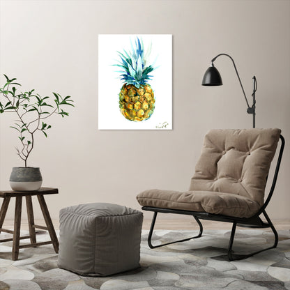 Pineapple by Suren Nersisyan Art Wrapped Canvas - Americanflat
