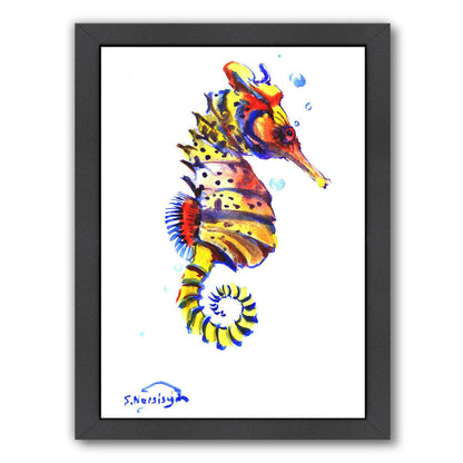 Seahorse by Suren Nersisyan Framed Print - Americanflat