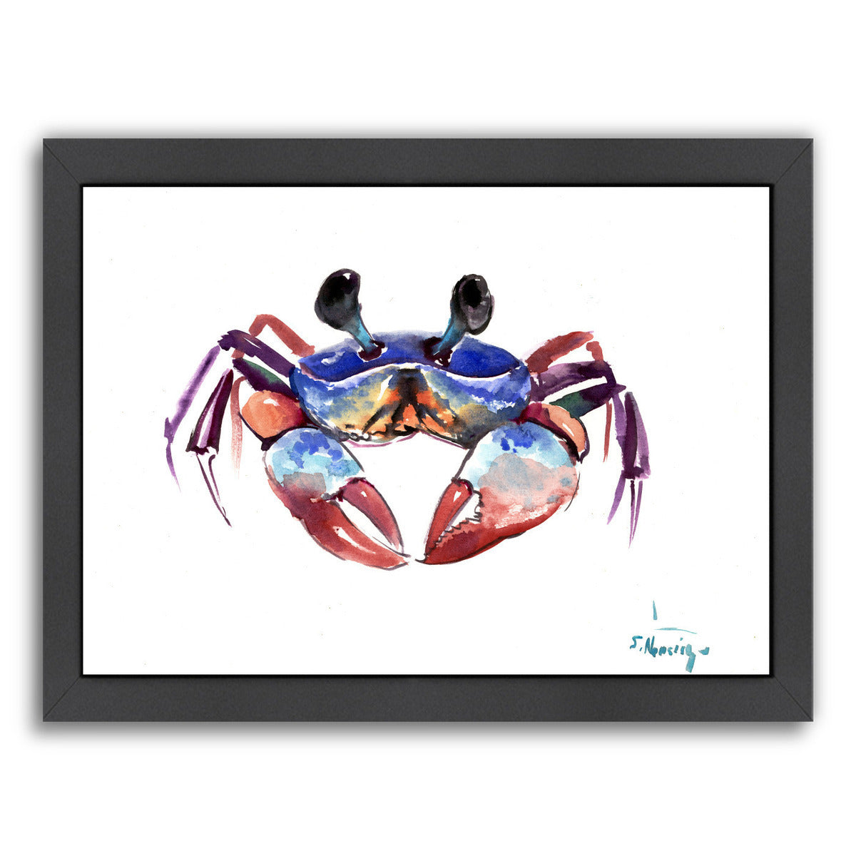 Crab2 by Suren Nersisyan Framed Print - Americanflat