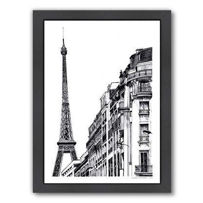 Paris by Claudia Liebenberg Framed Print - Americanflat