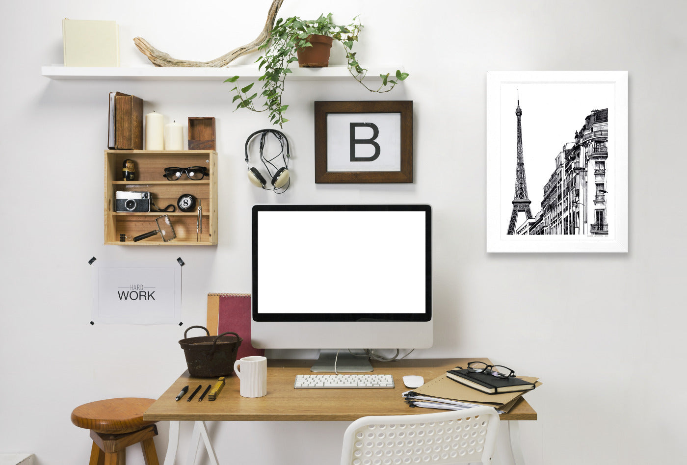 Paris by Claudia Liebenberg Framed Print - Americanflat