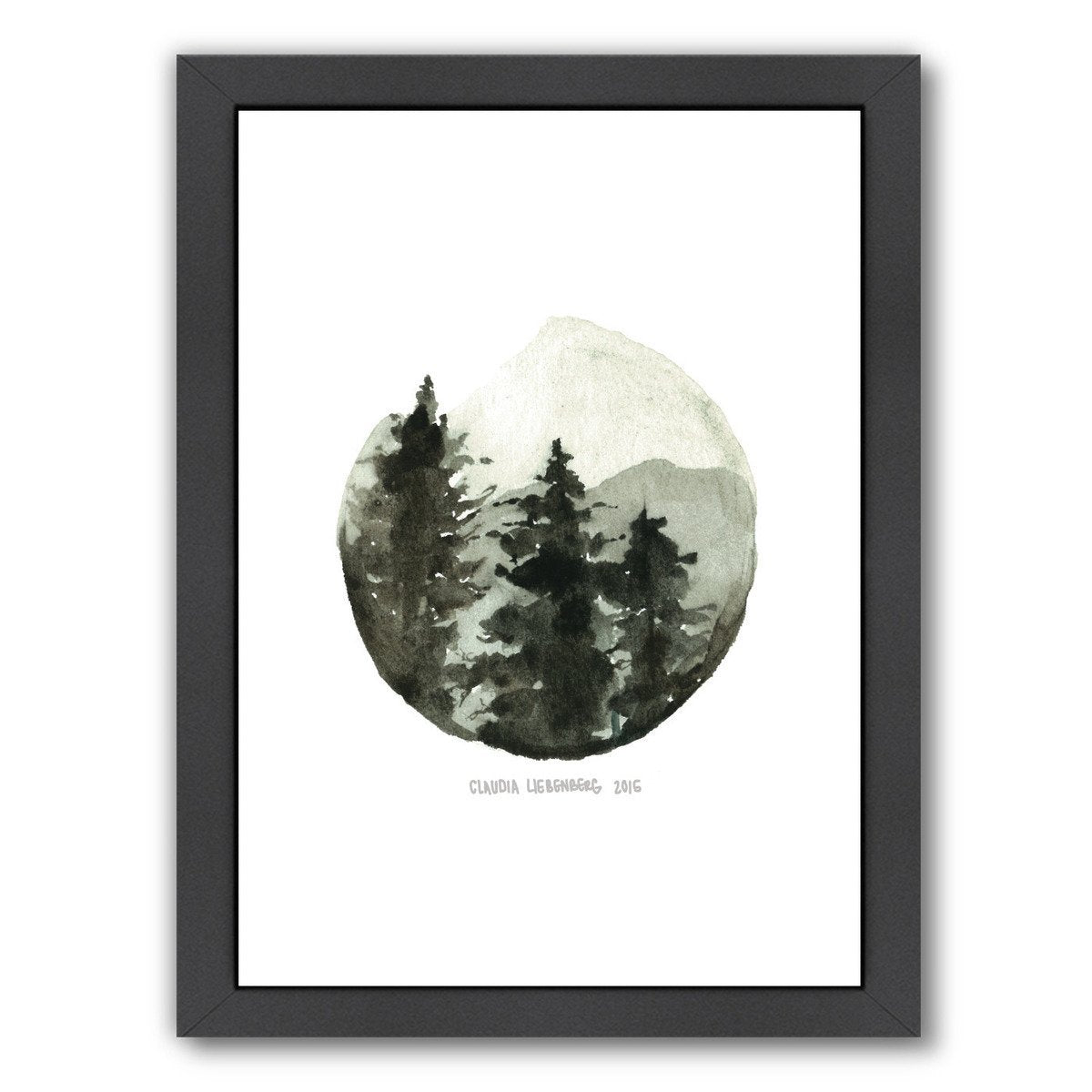 Brown Mountain by Claudia Liebenberg Framed Print - Americanflat