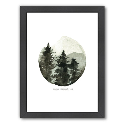 Brown Mountain by Claudia Liebenberg Framed Print - Americanflat