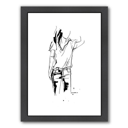 Inked 2 by Claudia Liebenberg Framed Print - Americanflat