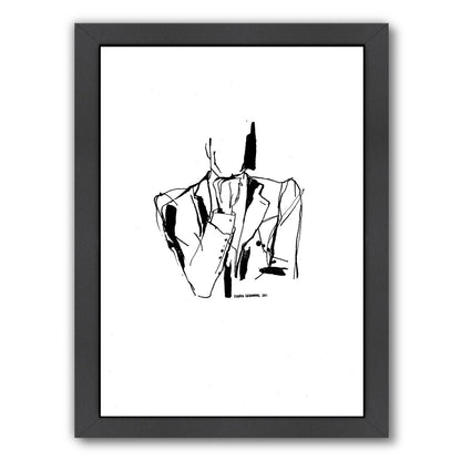 Inked 3 by Claudia Liebenberg Framed Print - Americanflat