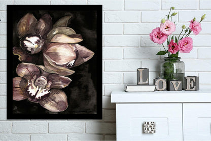 Rusted Orchid by Claudia Liebenberg Framed Print - Americanflat