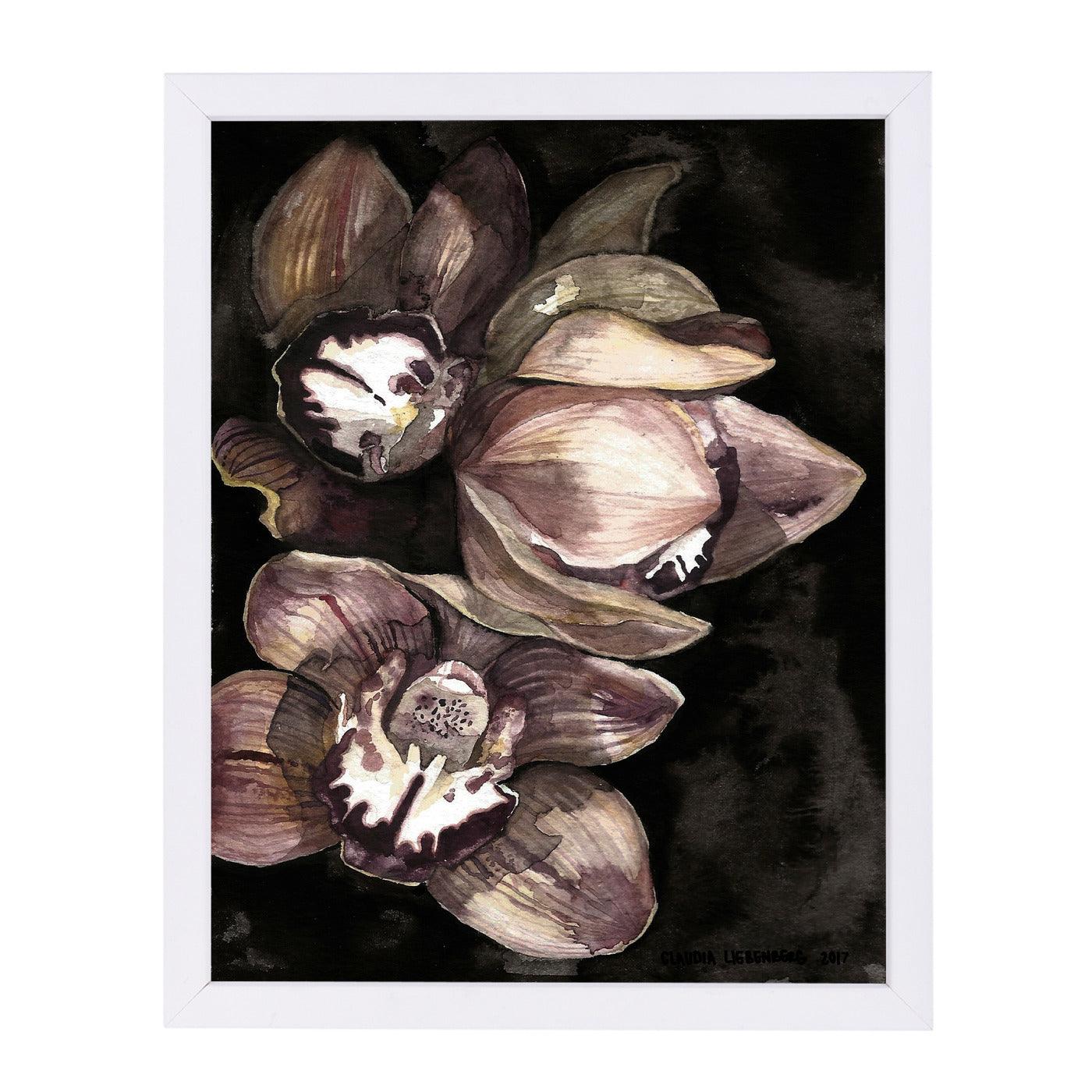 Rusted Orchid by Claudia Liebenberg Framed Print - Americanflat