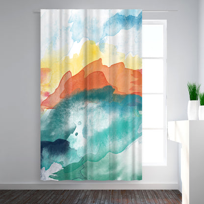 Blackout Curtain Single Panel - Abstract 3 by Amy Brinkman - Blackout Curtains - Americanflat