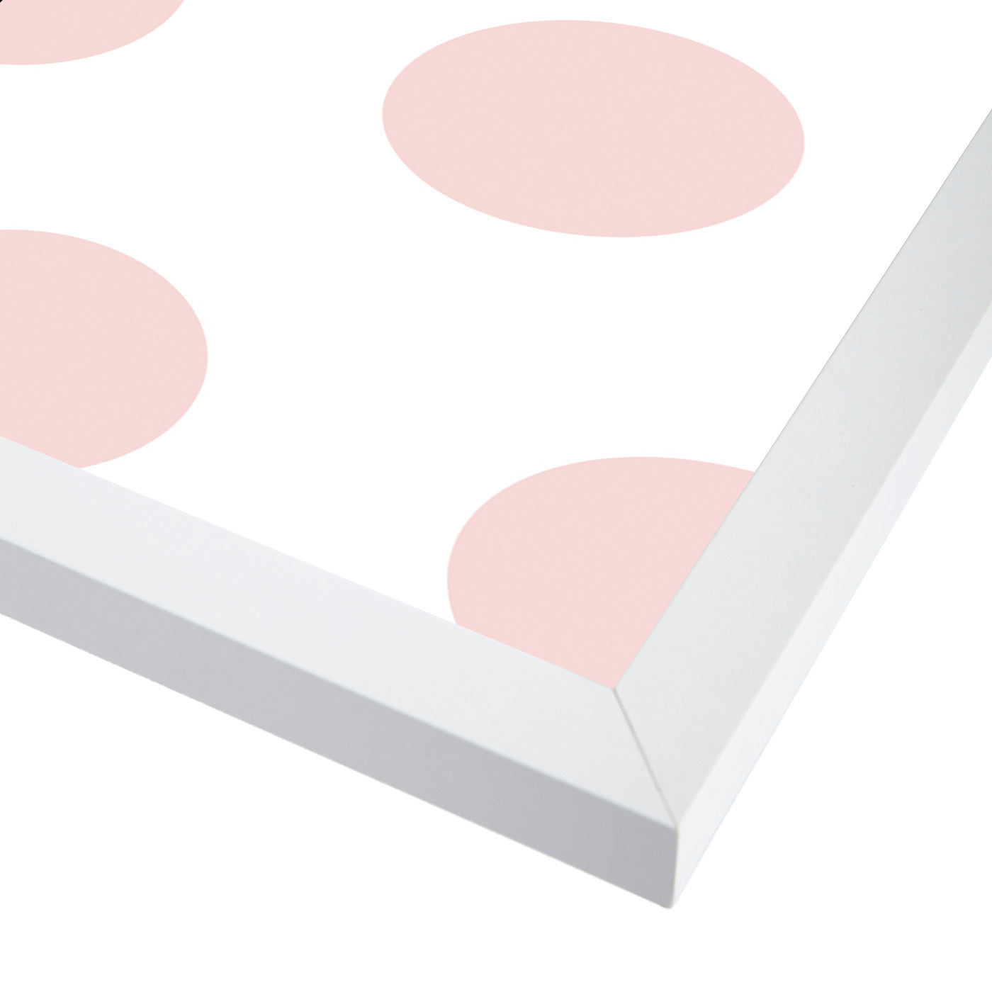 Let Her Be Little Polka dots Pink by Amy Brinkman Framed Print - Americanflat