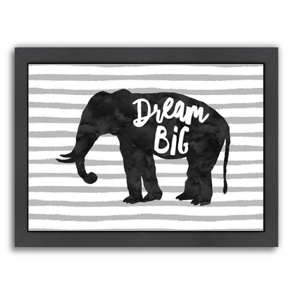 Dream Big Elephant by Amy Brinkman Framed Print - Wall Art - Americanflat