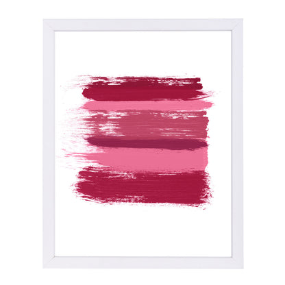 Wash Over Me Modern Pink by Amy Brinkman Framed Print - Americanflat
