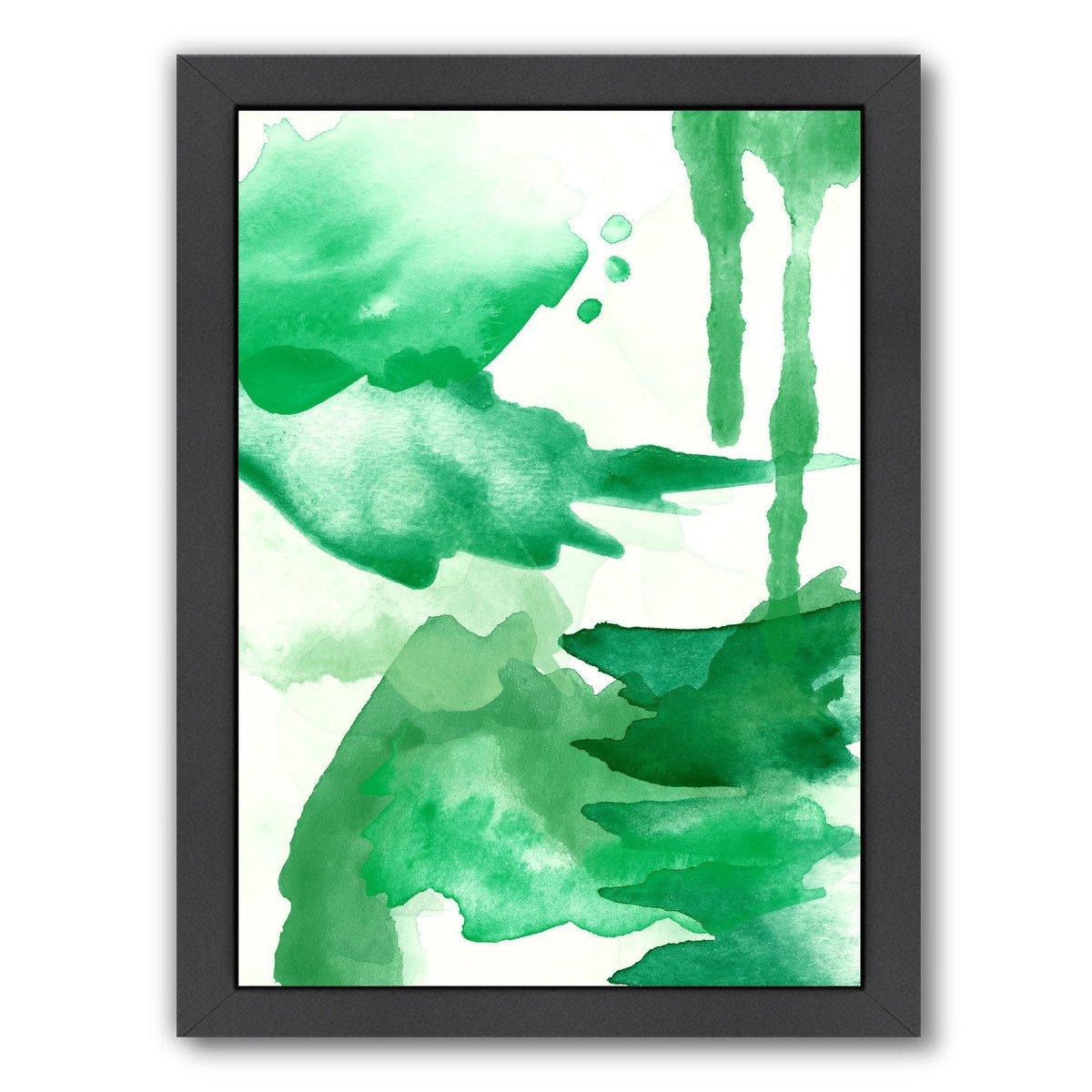 Spring Light Green by Amy Brinkman Framed Print - Wall Art - Americanflat