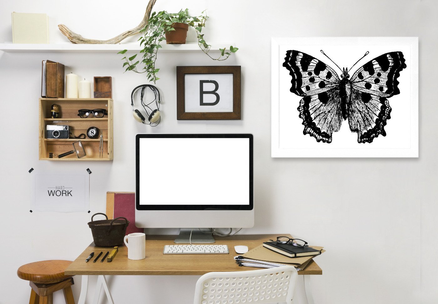 Butterfly 1 by Amy Brinkman Framed Print - Americanflat