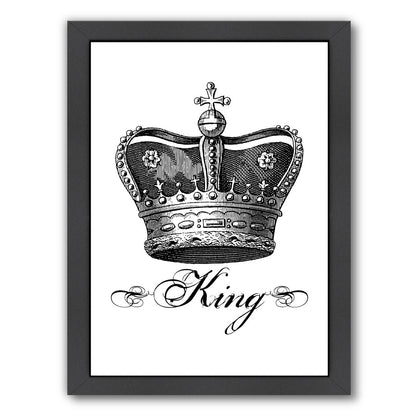 Crown King by Amy Brinkman Framed Print - Americanflat