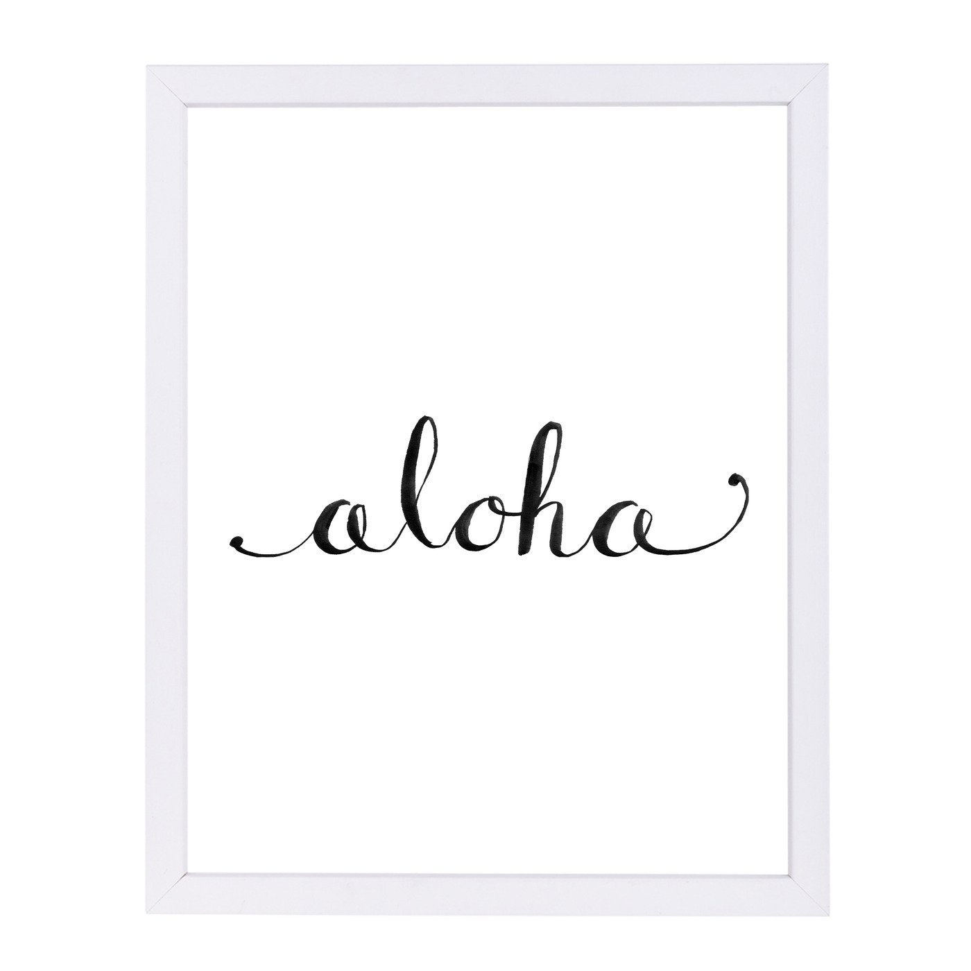 Aloha by Jetty Printables Framed Print - Americanflat