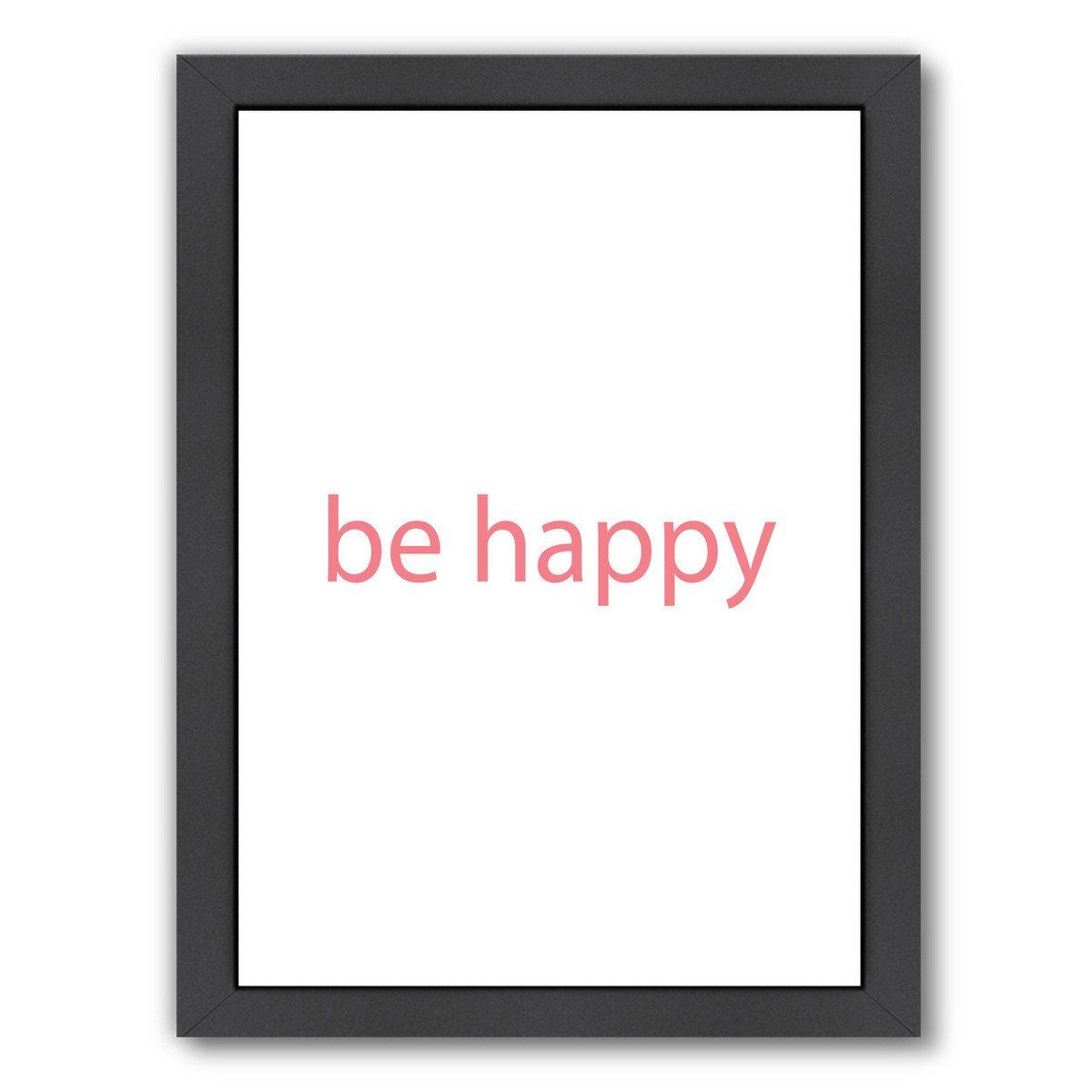 Be Happy by Jetty Printables Framed Print - Americanflat