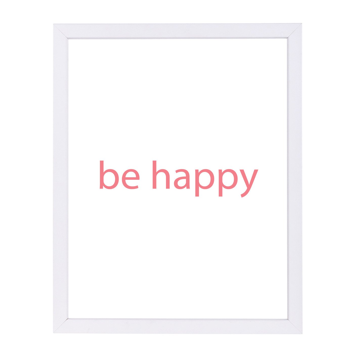 Be Happy by Jetty Printables Framed Print - Americanflat