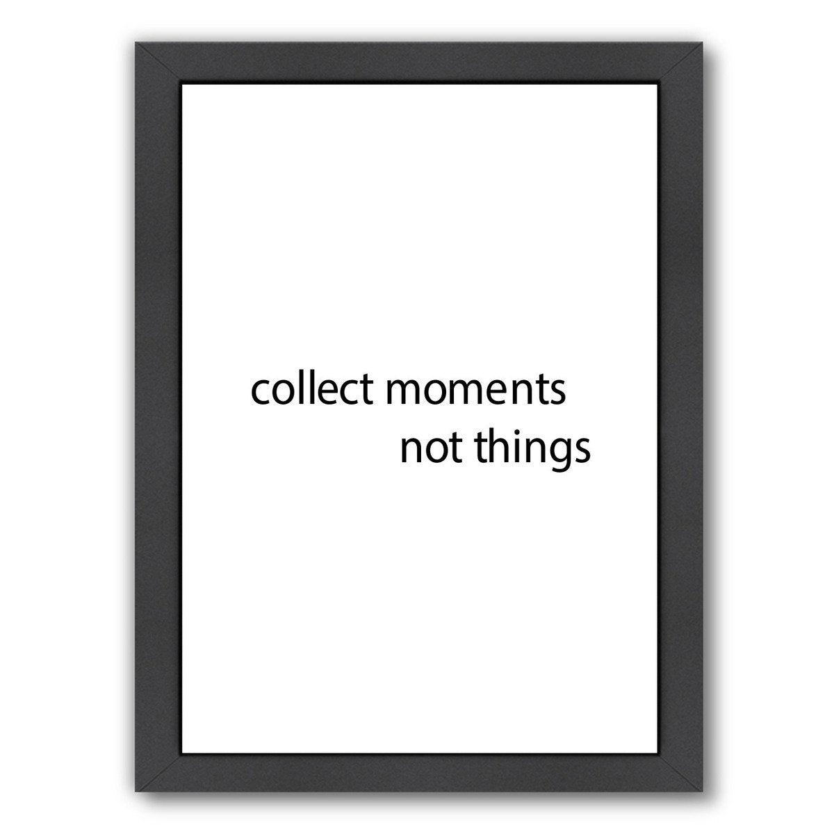 Black Collect Moments by Jetty Printables Framed Print - Americanflat