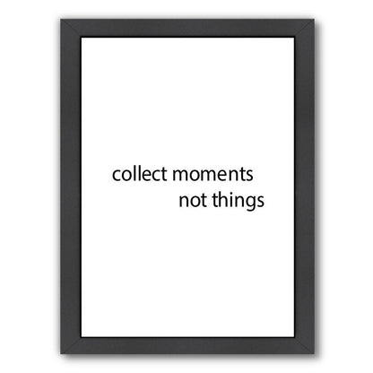 Black Collect Moments by Jetty Printables Framed Print - Americanflat