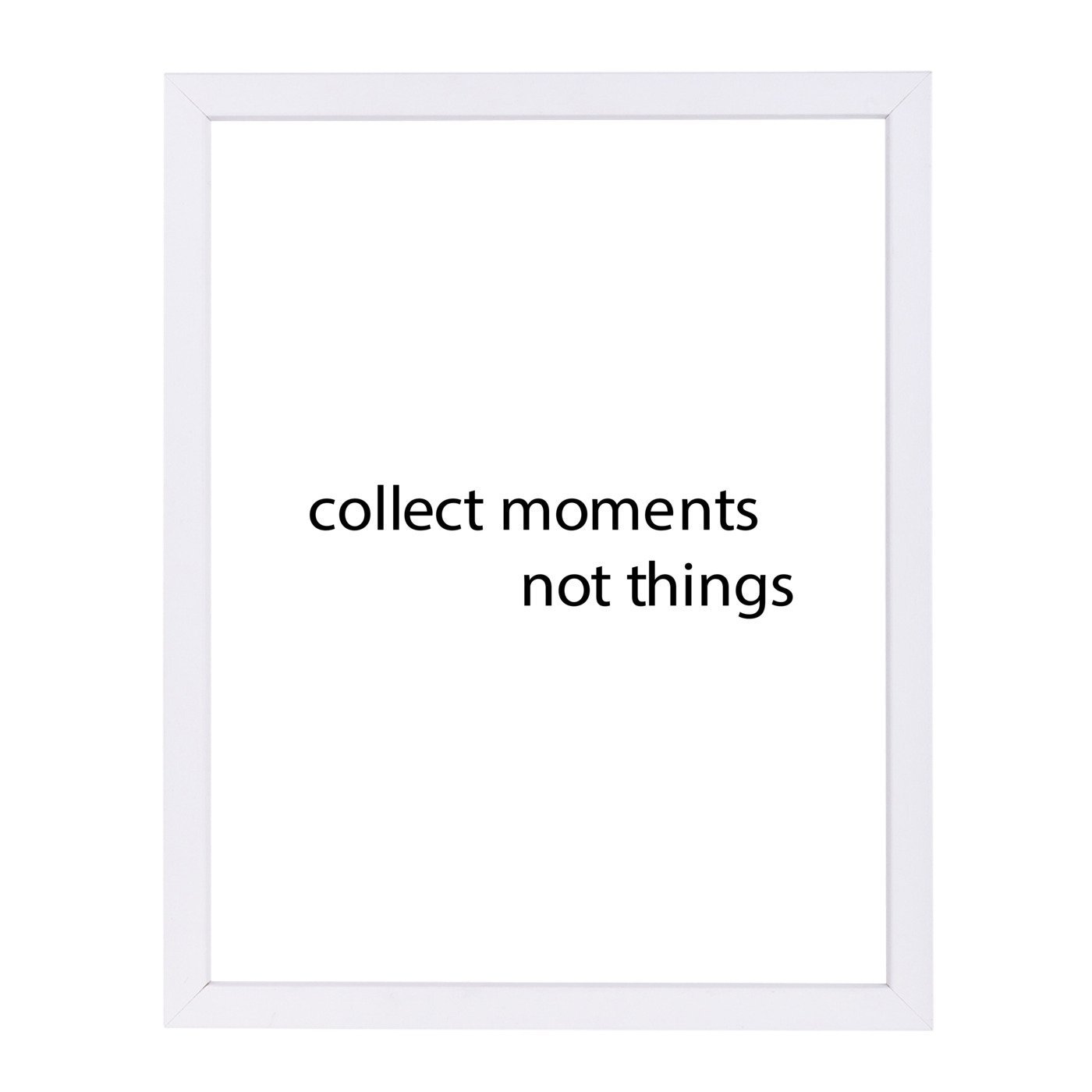 Black Collect Moments by Jetty Printables Framed Print - Americanflat