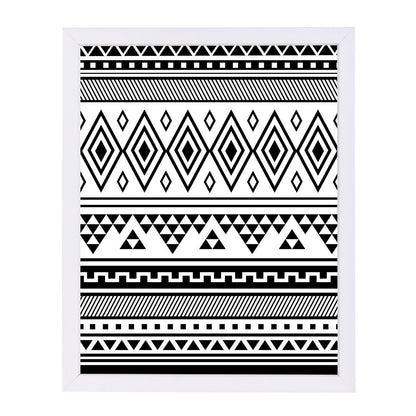 Black Tribal by Jetty Printables Framed Print - Americanflat
