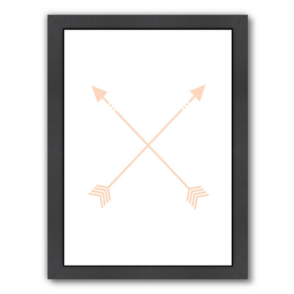 Peach Arrow by Jetty Printables Framed Print - Americanflat