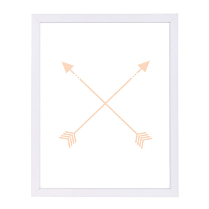 Peach Arrow by Jetty Printables Framed Print - Americanflat