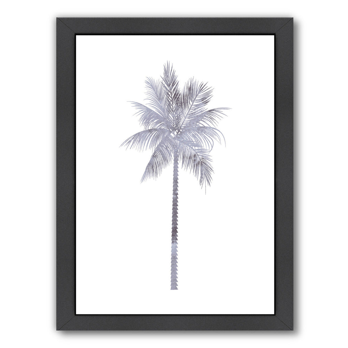 Watercolor Grey Pal by Jetty Printables Framed Print - Americanflat