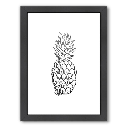 Faded Pineapple  by Jetty Printables Framed Print - Americanflat
