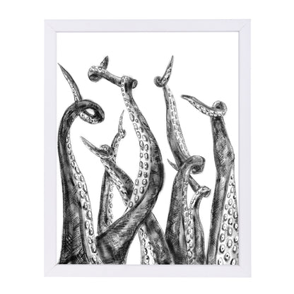 Octopus Tentacle Illustration by Jetty Printables Framed Print - Americanflat