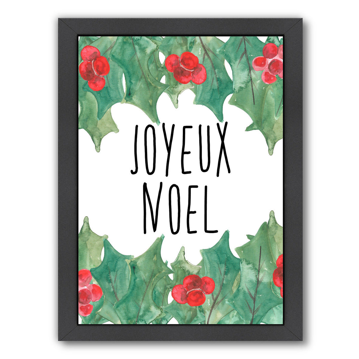 Joyeux Noel by Jetty Printables Framed Print - Americanflat