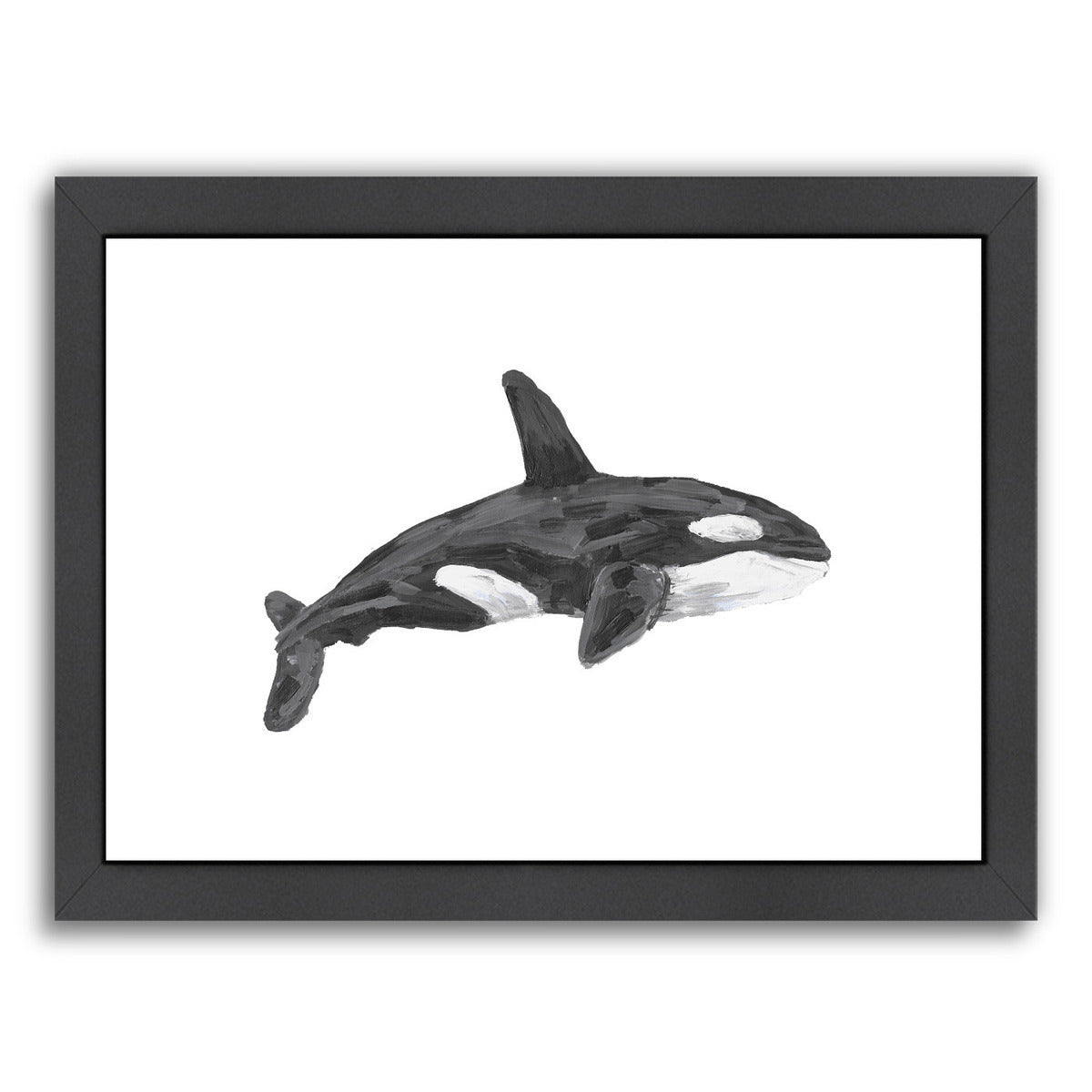 Orca Whale Art Print by Jetty Printables Framed Print - Americanflat