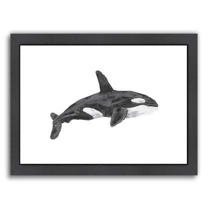 Orca Whale Art Print by Jetty Printables Framed Print - Americanflat