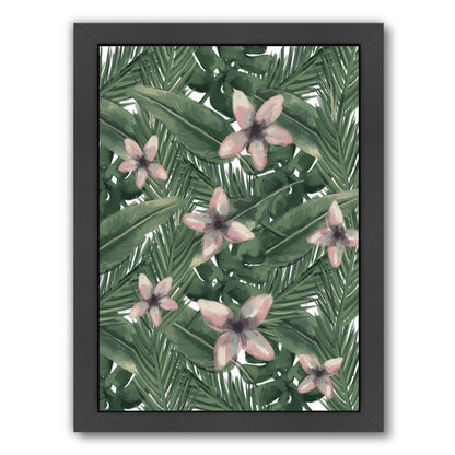 Tropical Botanical Leaves by Jetty Printables Framed Print - Americanflat