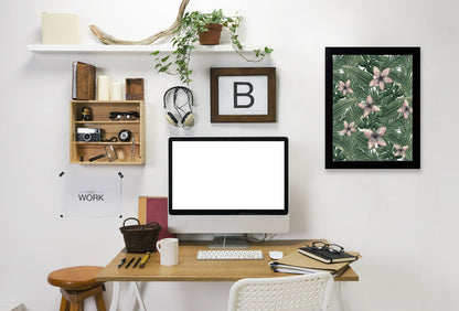 Tropical Botanical Leaves by Jetty Printables Framed Print - Americanflat