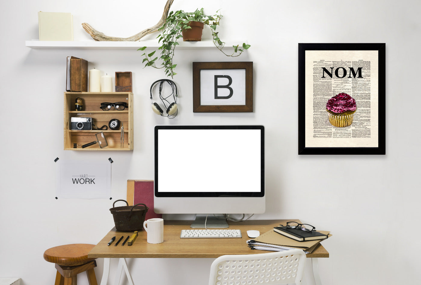 NomCupcake by Matt Dinniman Framed Print - Americanflat