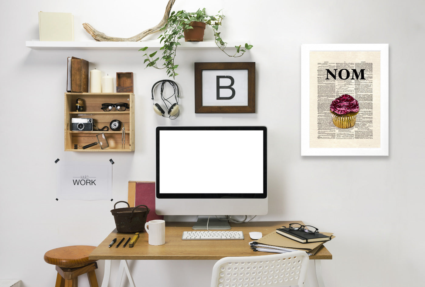 NomCupcake by Matt Dinniman Framed Print - Americanflat