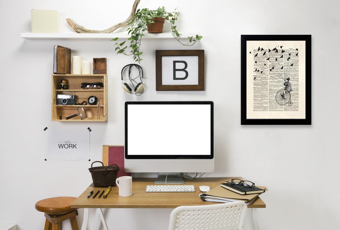 Sparrow Thief by Matt Dinniman Framed Print - Americanflat