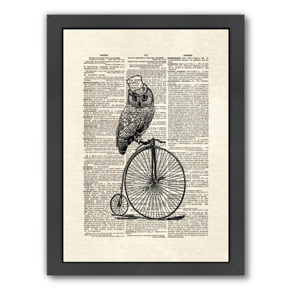 Top Hat Owl by Matt Dinniman Framed Print - Americanflat