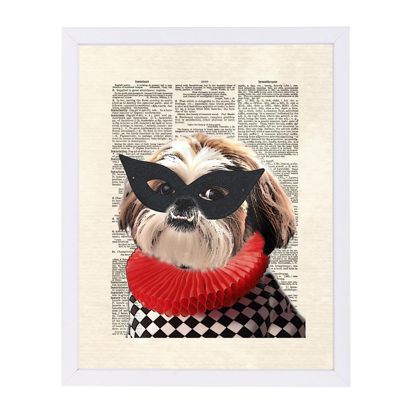 shihtzu by Matt Dinniman Framed Print - Americanflat