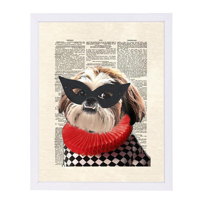 shihtzu by Matt Dinniman Framed Print - Americanflat