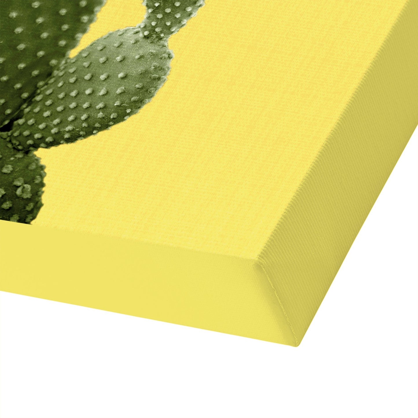 Cactus On Yellow by Lila + Lola Wrapped Canvas - Wrapped Canvas - Americanflat