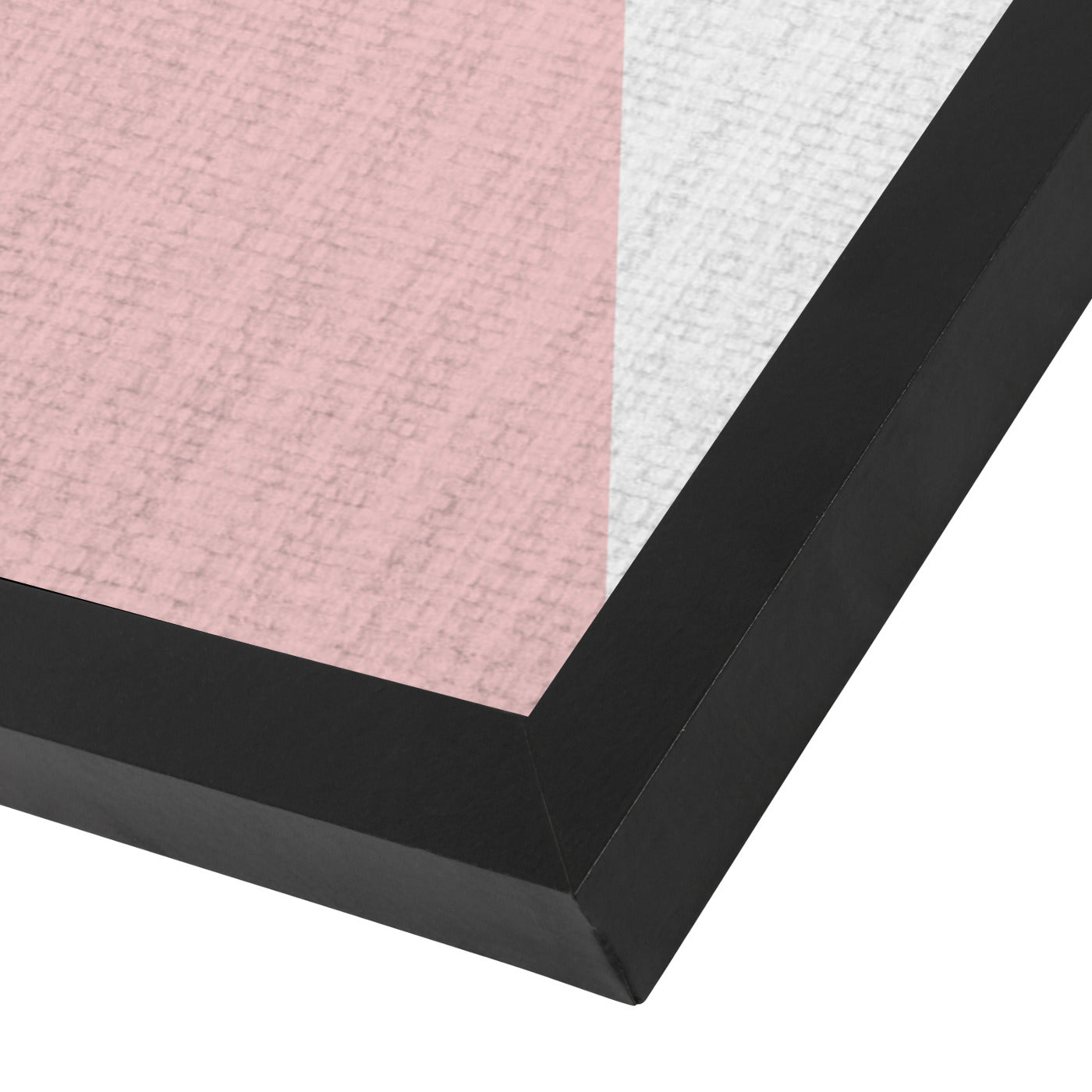 Geometric Pink Mint by LILA + LOLA Black Framed Print - Americanflat