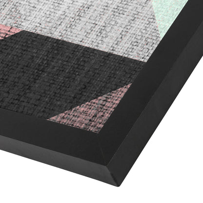 Geometric Small by LILA + LOLA Black Framed Print - Americanflat