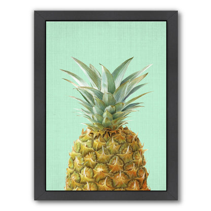 Peek A Boo Pineapple by LILA + LOLA Black Framed Print - Americanflat