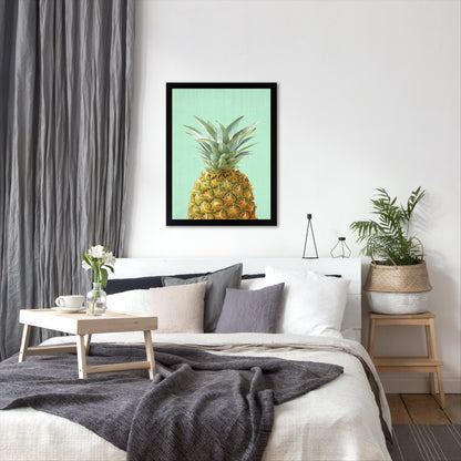 Peek A Boo Pineapple by LILA + LOLA Framed Print - Americanflat