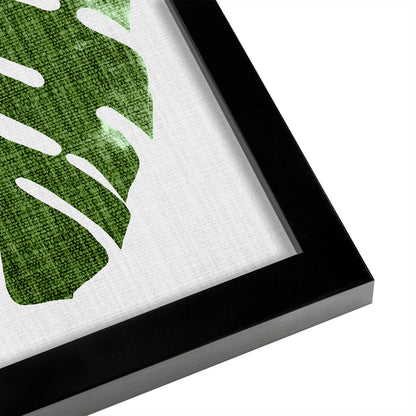Tropical Leaf by LILA + LOLA - 2 Piece Framed Print Set - Americanflat