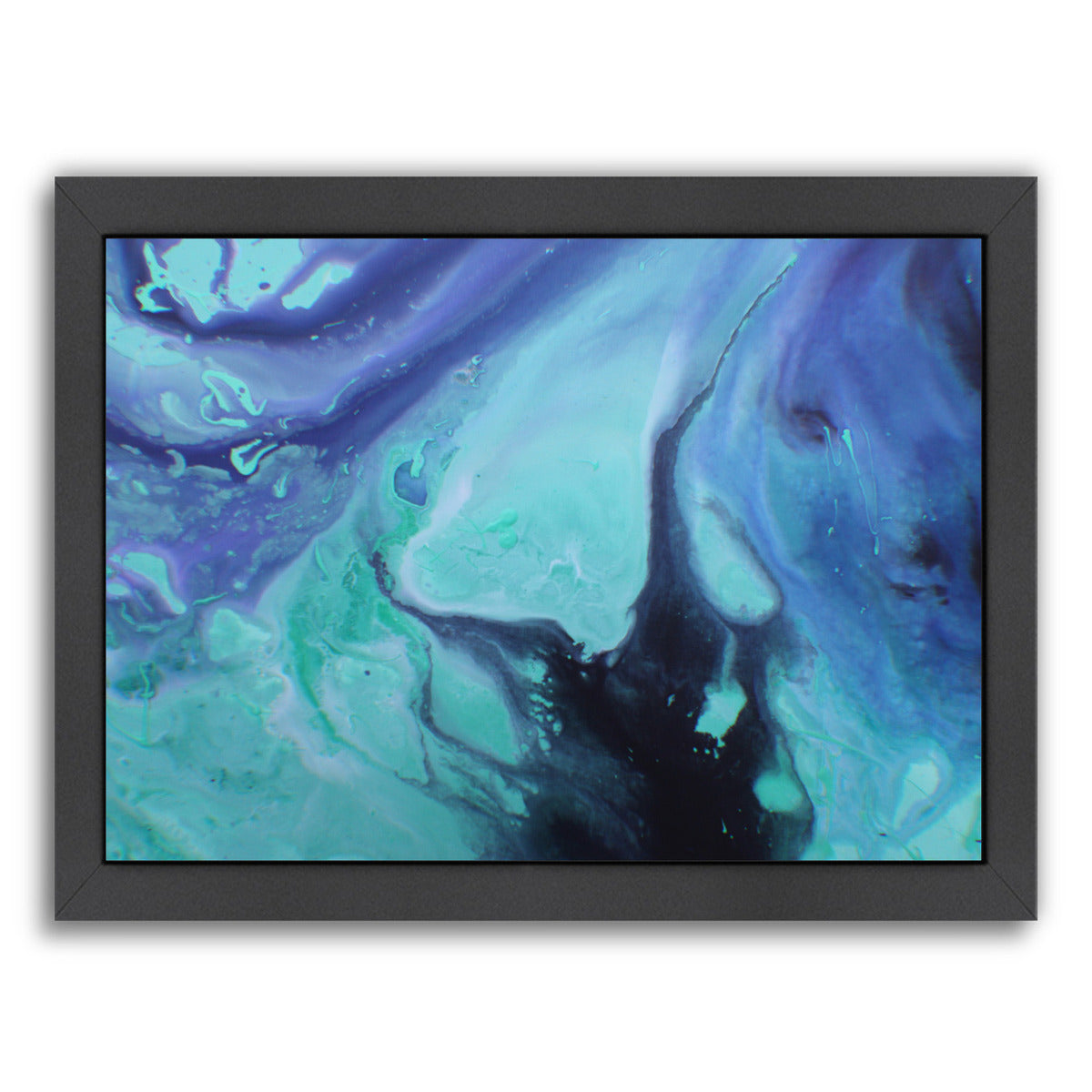 Dark Marble by Deb McNaughton Framed Print - Americanflat